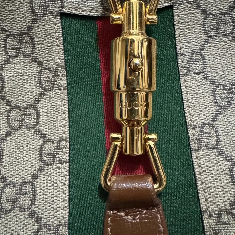 Gucci logo Jackie bag with extended strap option - Picture 6 of 8